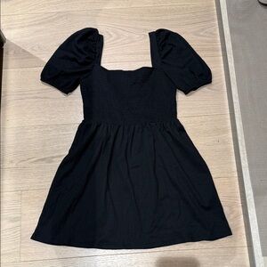 H&M Black Mini Dress